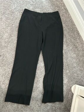 Chico's Black Women's Straight-Leg Trousers